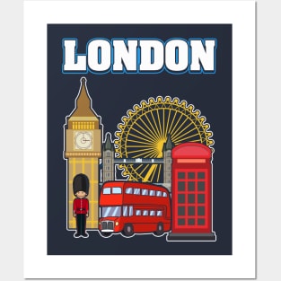 London Souvenir Gift Posters and Art